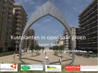 kustplanten in openbaar groen