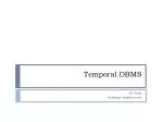Temporal DBMS - slide 1