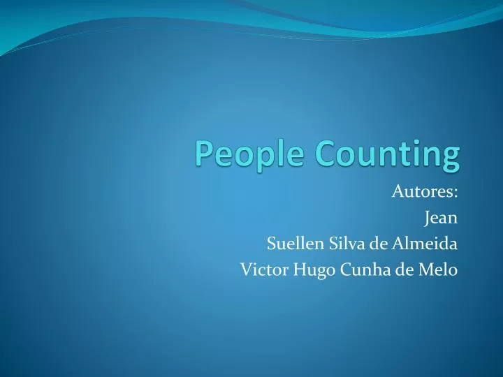 people counting