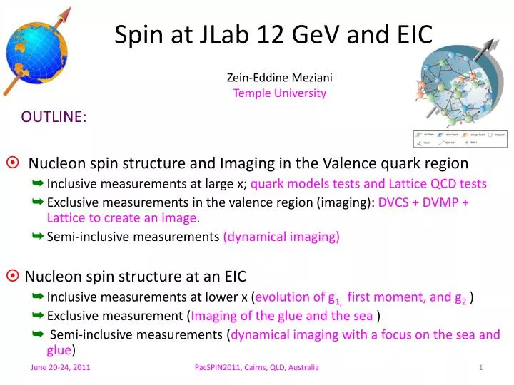 spin at jlab 12 gev and eic