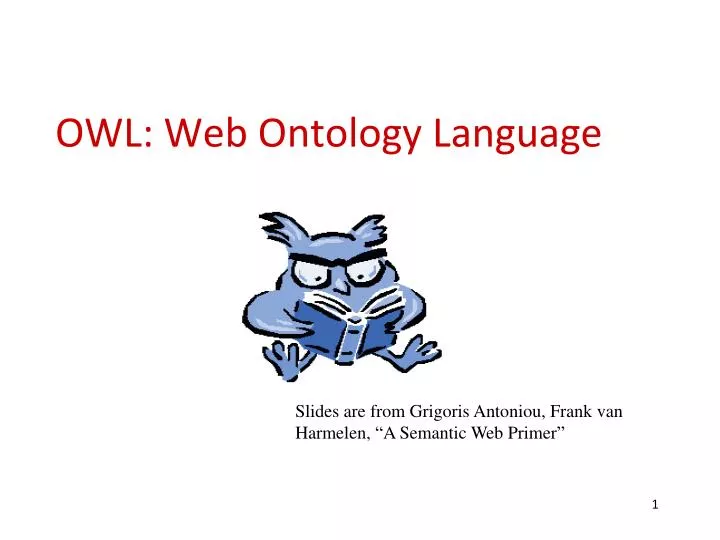 owl web ontology language