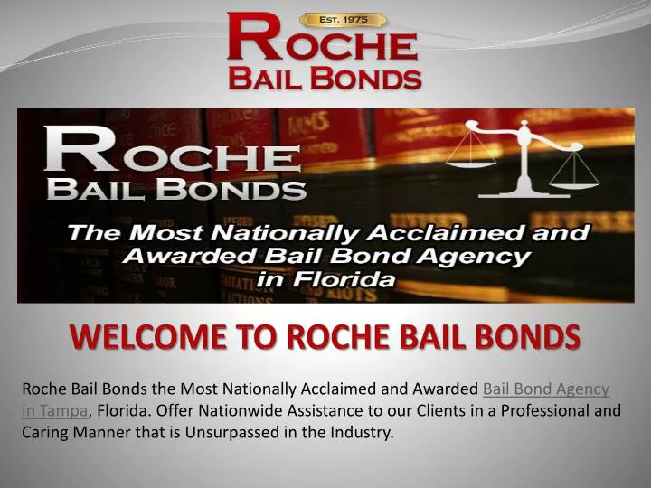 welcome to roche bail bonds