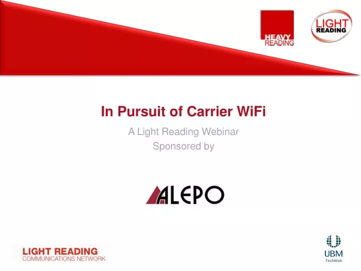 in pursuit of carrier wifi