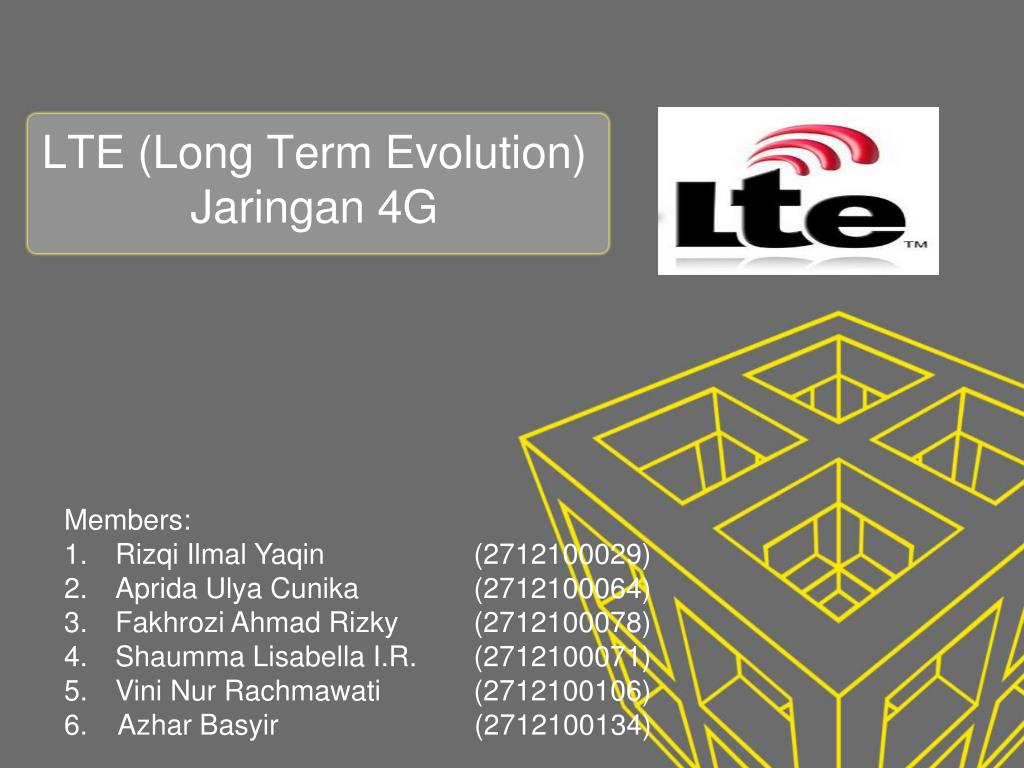 PPT - LTE (Long Term Evolution) Jaringan 4G PowerPoint Presentation ...