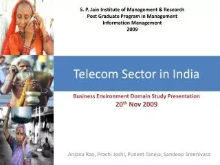 Telecom Sector in India