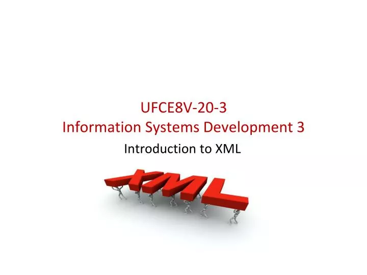 ufce8v 20 3 information systems development 3