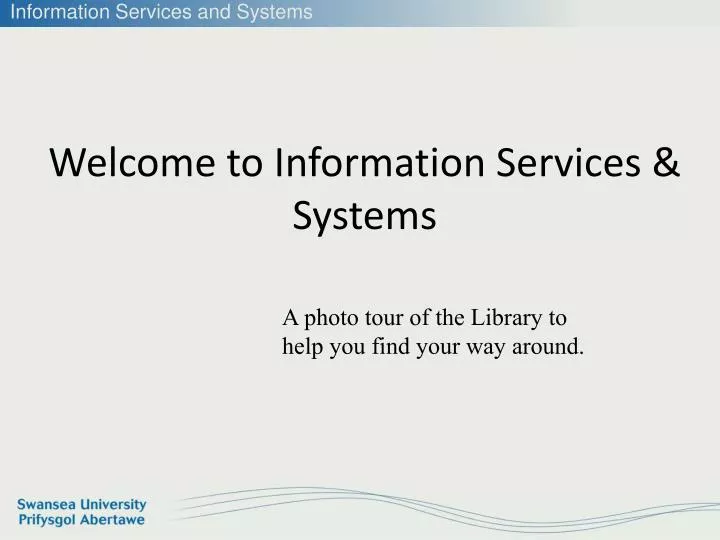 welcome to information services systems