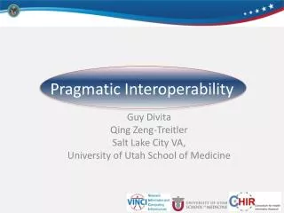 Guy Divita Qing Zeng- Trei tler Salt Lake City VA, University of Utah School of Medicine