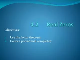 4 2 real zeros