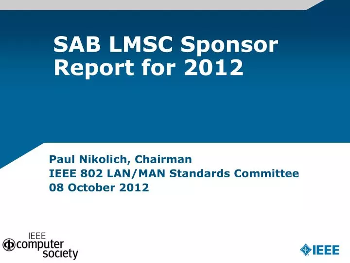 sab lmsc sponsor report for 2012