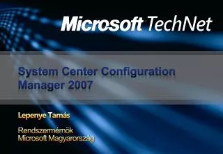 system center configuration manager 2007
