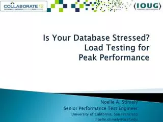 Is Your Database Stressed? Load Testing for Peak Performance