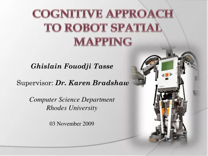 cognitive approach to robot spatial mapping