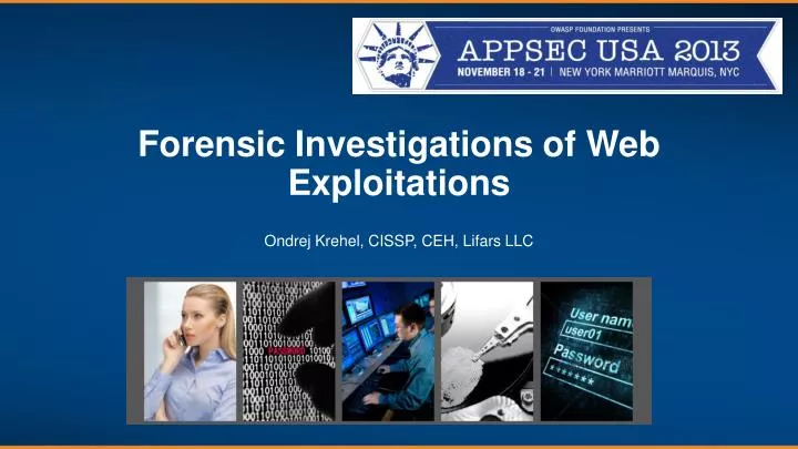 forensic investigations of web exploitations
