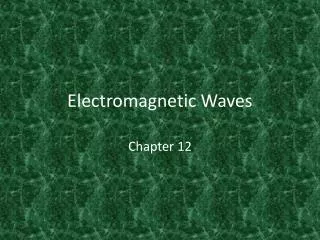 electromagnetic waves