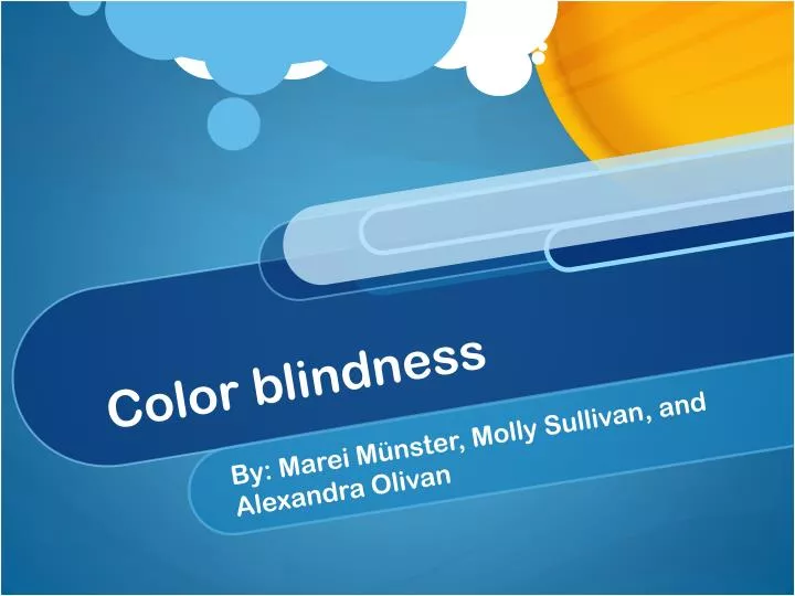 color blindness