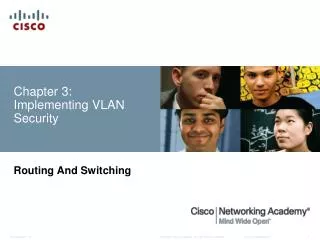 Chapter 3: Implementing VLAN Security