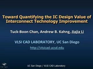 Toward Quantifying the IC Design Value of Interconnect Technology Improvement