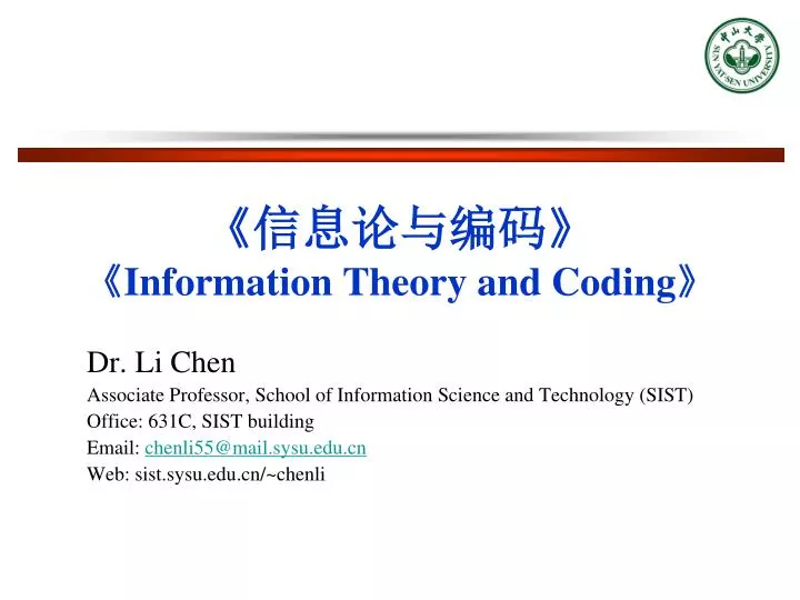 information theory and coding