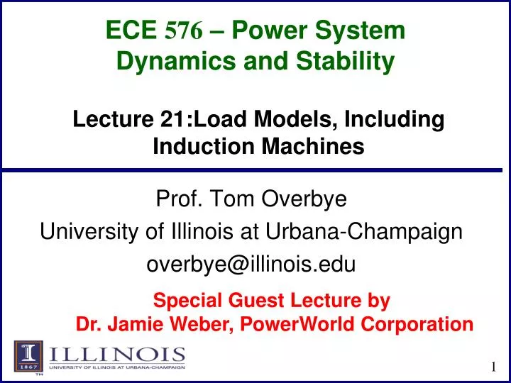 ece 576 power system dynamics and stability