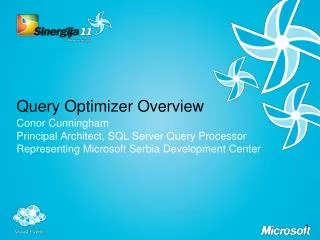 Query Optimizer Overview