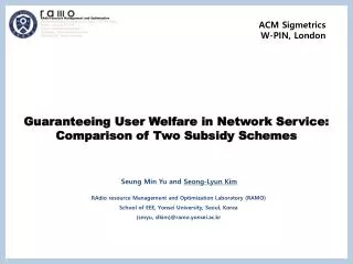 Guaranteeing User Welfare in Network Service: Comparison of Two Subsidy Schemes