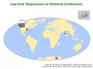 Low-Cost Telepresence at Technical Conferences