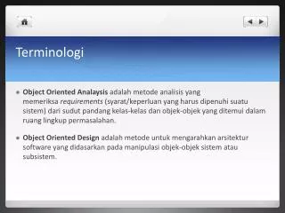 terminologi