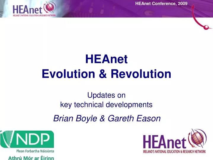 heanet evolution revolution