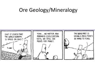 Ore Geology/Mineralogy