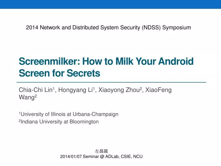 screenmilker how to milk your android screen for secrets