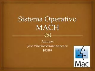 sistema operativo mach