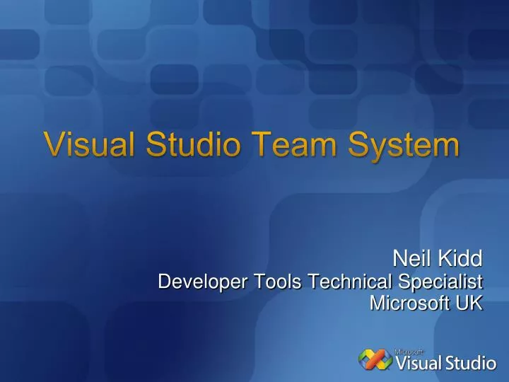 visual studio team system