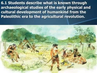 Hunter-Gatherers -relied on wild animals and plants for food
