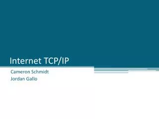 Internet TCP/IP