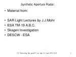 PPT - Synthetic-Aperture Radar (SAR) Image Formation Processing ...