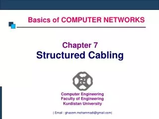 chapter 7 structured cabling