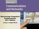 Overview of Communication in Computer Networks - slide 1