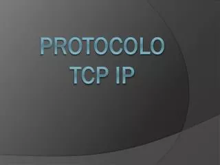 protocolo tcp ip