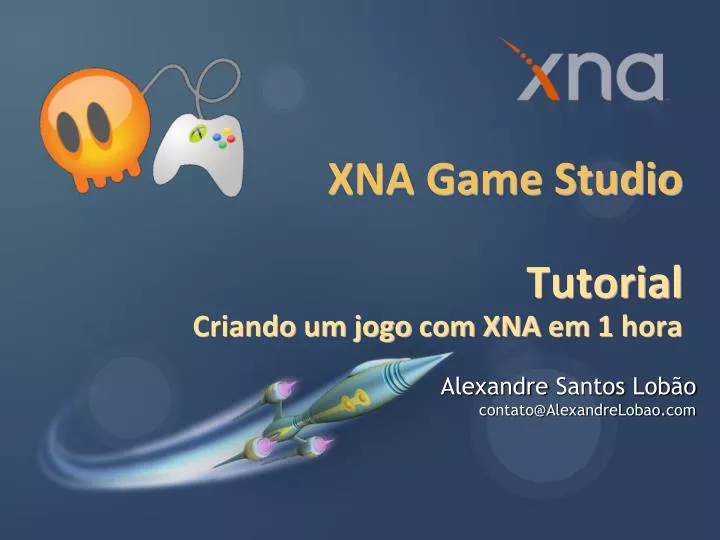 xna game studio tutorial criando um jogo com xna em 1 hora