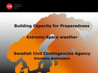 Building Capacity for Preparedness