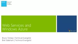 Web Services and Windows Azure