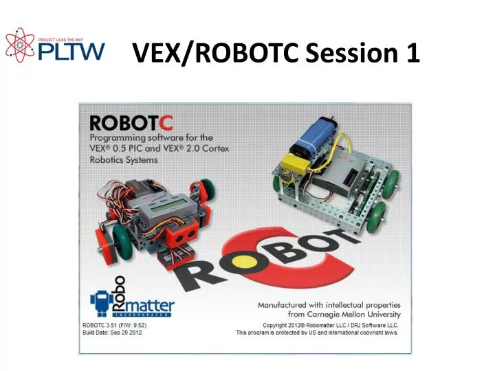 vex robotc session 1