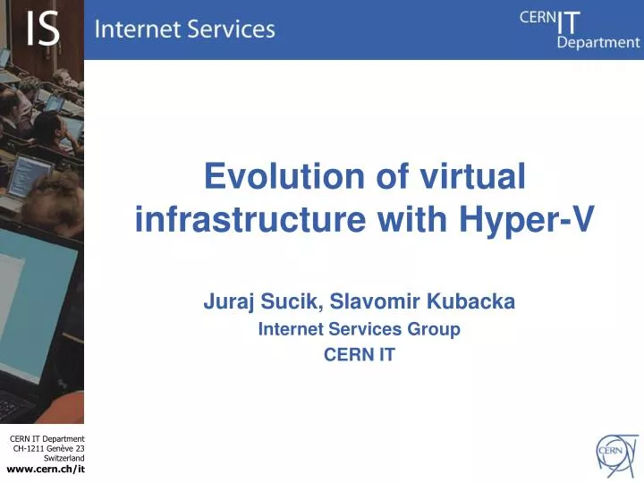 evolution of virtual infrastructure with hyper v
