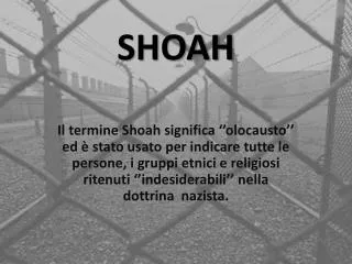 shoah