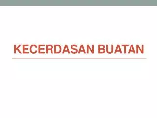 kecerdasan buatan