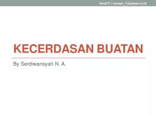 kecerdasan buatan