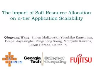 The Impact of Soft Resource Allocation on n-tier Application Scalability