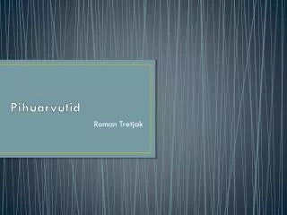 pihuarvutid