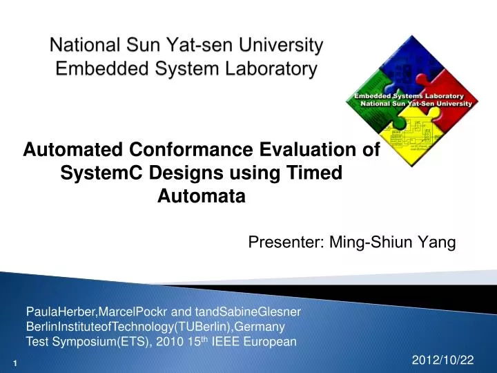 national sun yat sen university embedded system laboratory